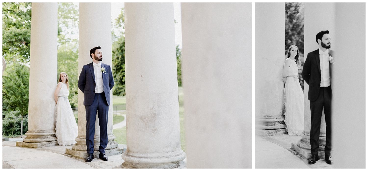 Hochzeitsshooting Leopoldinentempel Schlosspark Eisenstadt